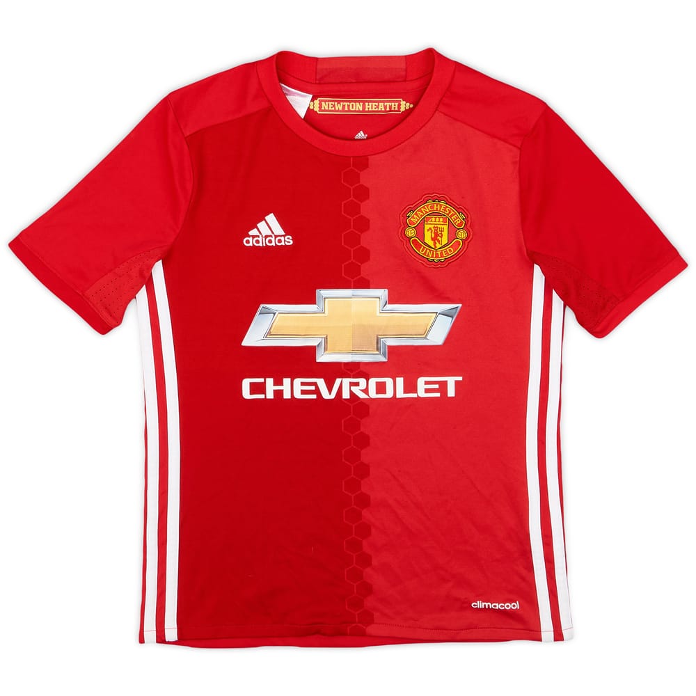 2016-17 Manchester United Home Shirt - 9/10 - (S.Boys)