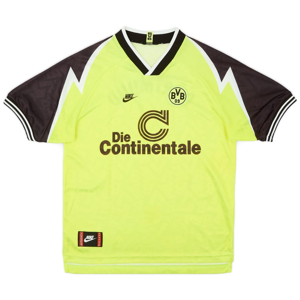 1995-96 Borussia Dortmund Home Shirt - 8/10 - (XL.Boys)