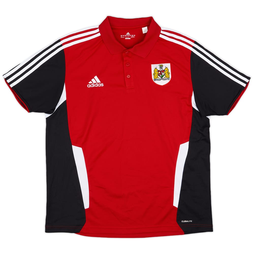 2011-12 Bristol City adidas Polo Shirt - 9/10 - (L/XL)