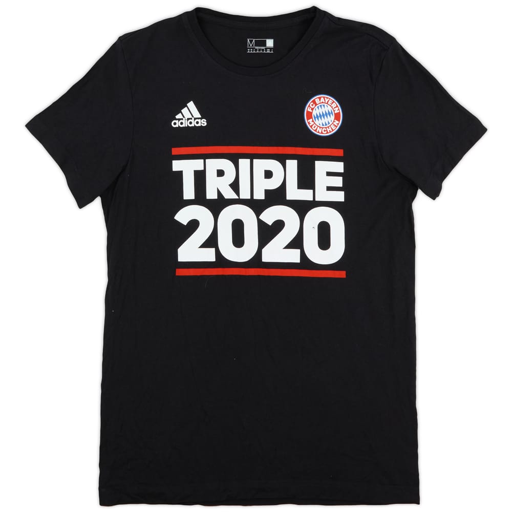 2020-21 Bayern Munich adidas 'Triple 2020' Cotton Tee - 7/10 - (M)