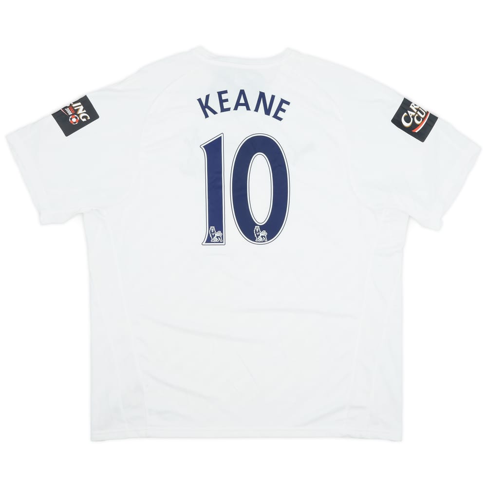 2007-08 Tottenham 'Carling Cup 2008 Winners' Home Shirt Keane #10 (XXL)