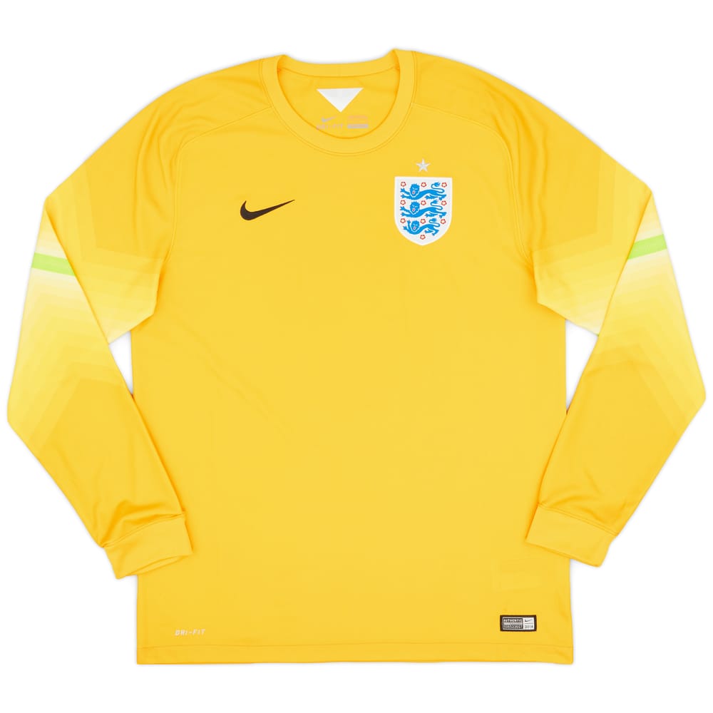 2014-15 England GK Shirt - 8/10 - (L)