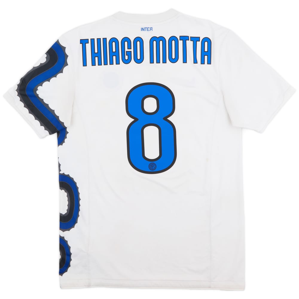 2010-11 Inter Milan Away Shirt Motta #8 - 6/10 - (M)