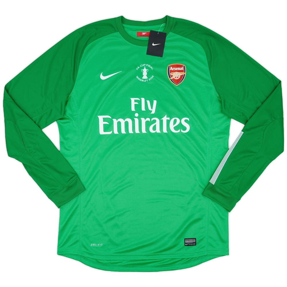2014 Arsenal Player Issue FA Cup Final GK Shirt