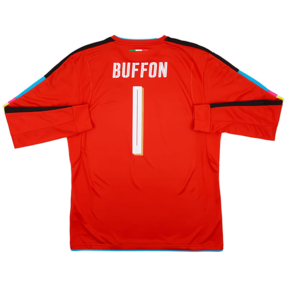 2016-17 Italy GK Third Shirt Buffon #1 - 10/10 - (XL)