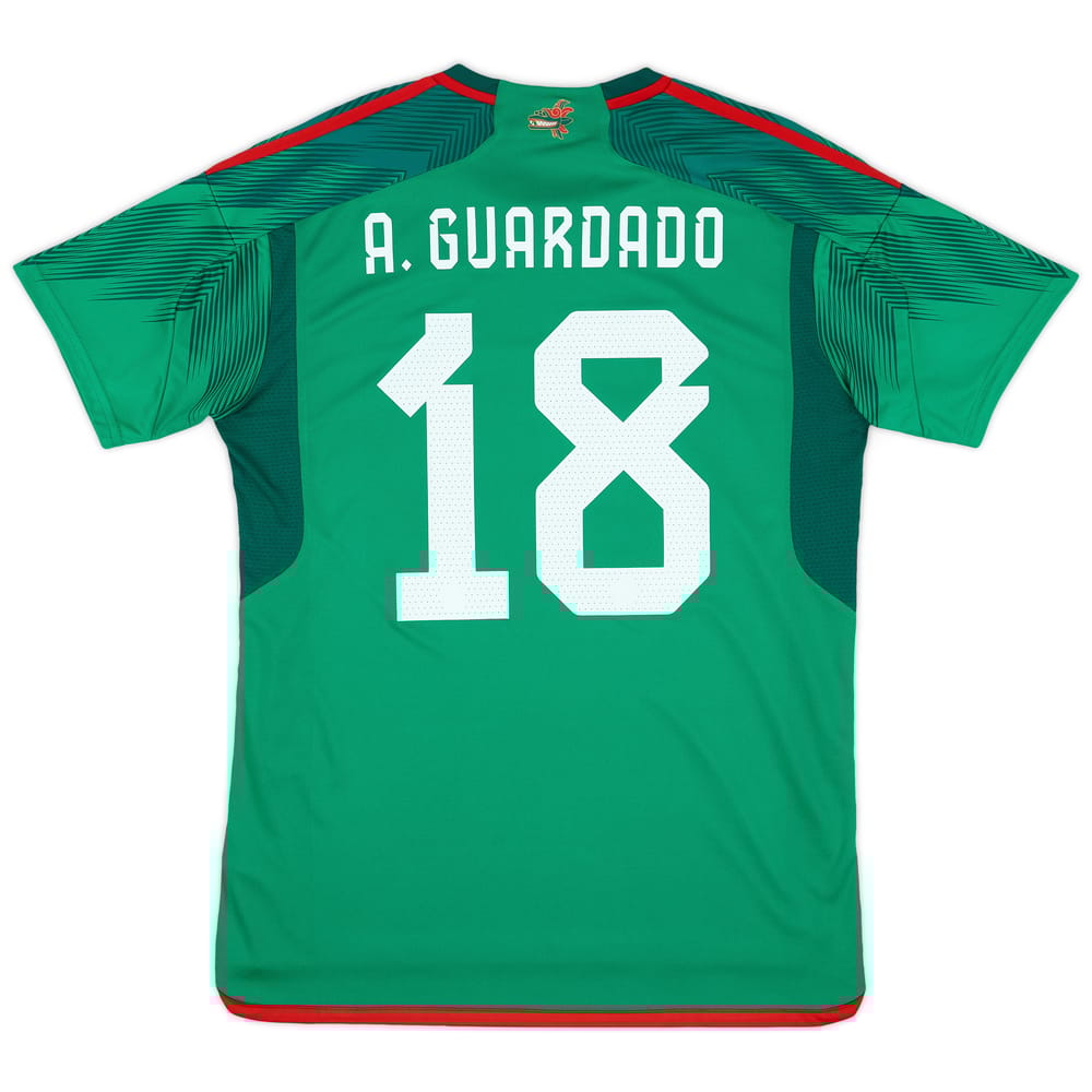 2022-23 Mexico Home Shirt A.Guardado #18 - As New