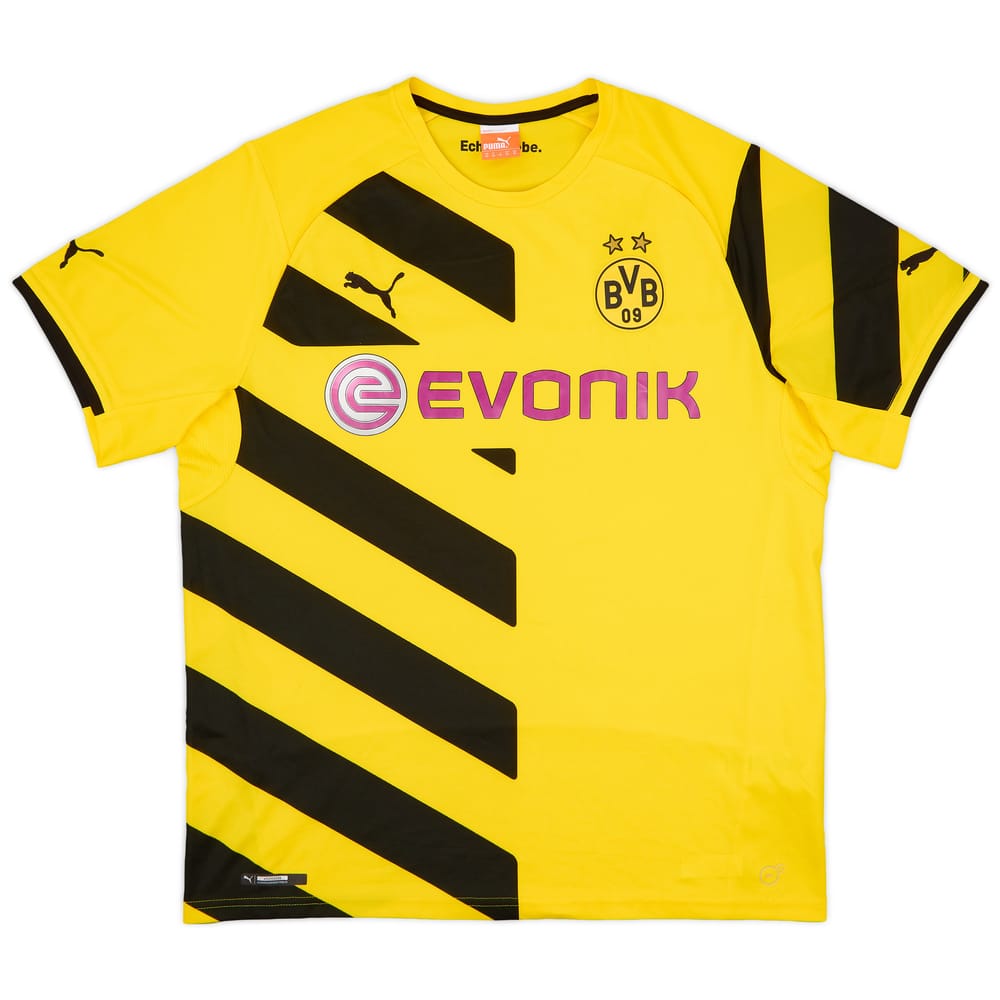 2014-15 Borussia Dortmund Home Shirt - 8/10 - (XL)