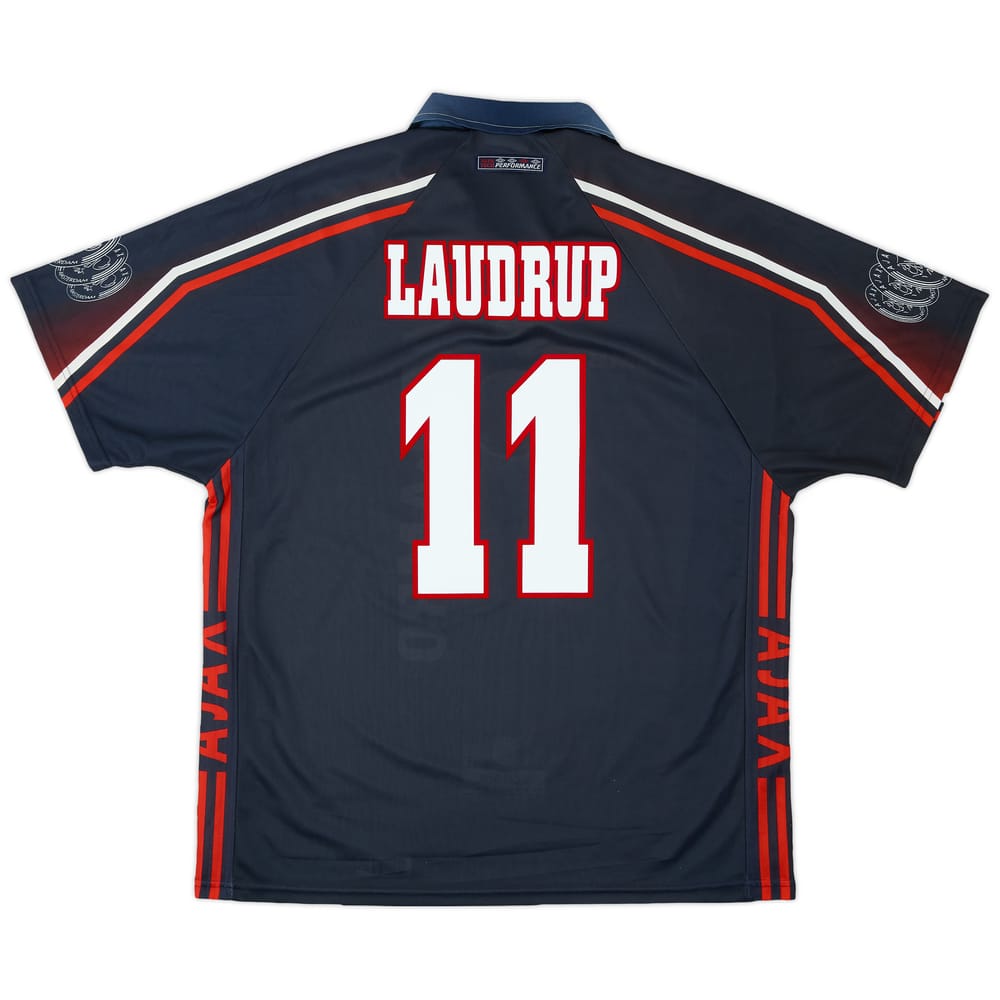 1997-98 Ajax Away Shirt Laudrup #11 - 9/10 - (XL)