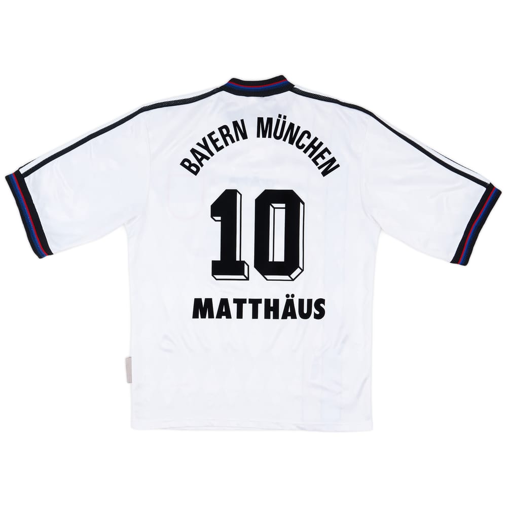 1996-98 Bayern Munich Away Shirt Matthaus #10 - 7/10 - (S)