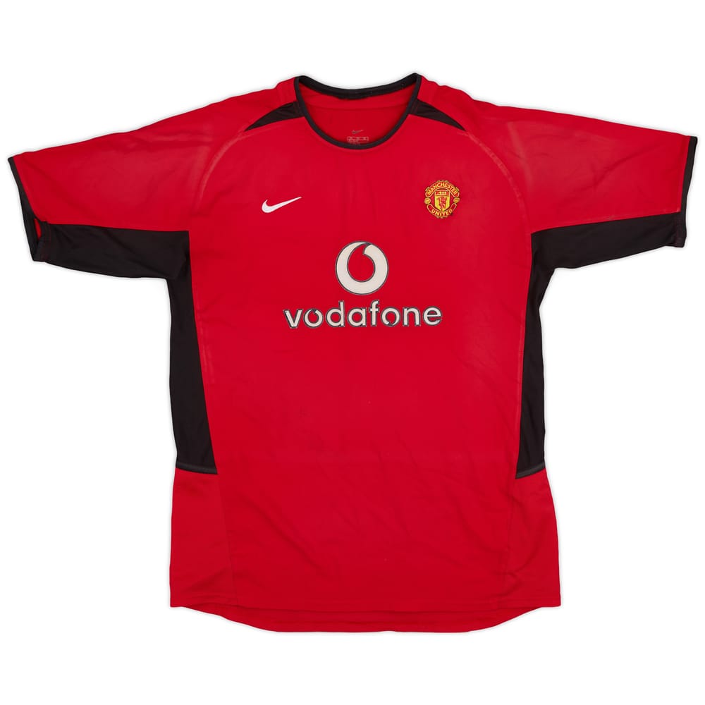 2002-04 Manchester United Home Shirt - 5/10 - (XL.Boys)