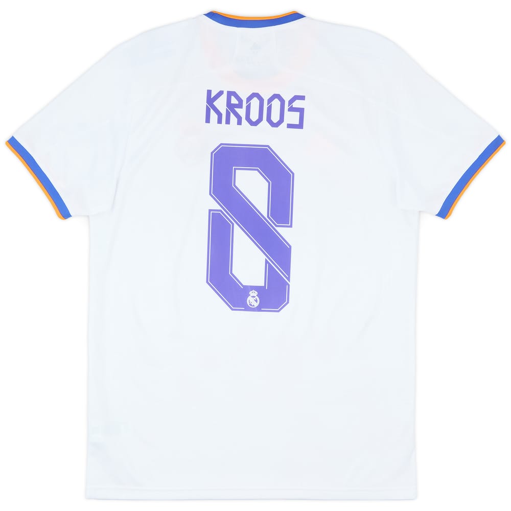 2021-22 Real Madrid Home Shirt Kroos #8 - 8/10 - (M)