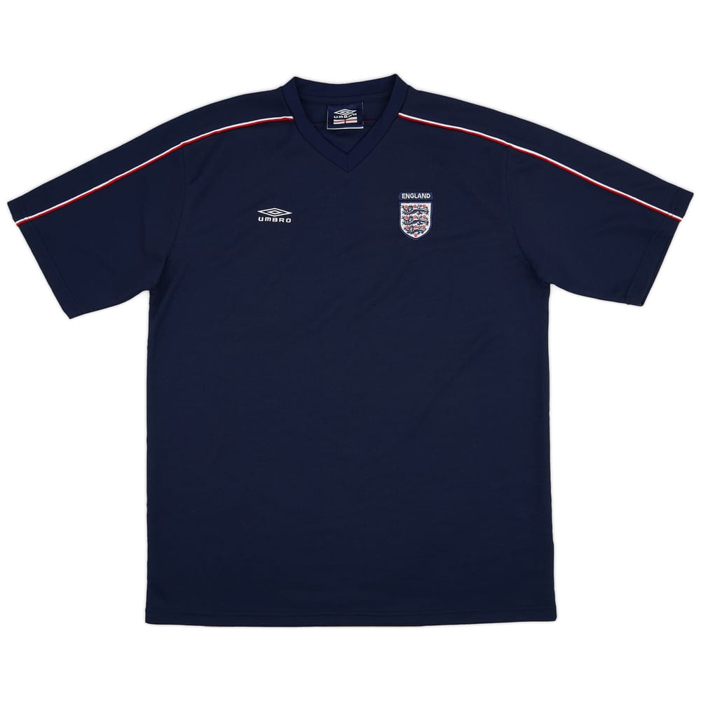 2002-04 England Umbro Training Shirt - 9/10 - (L)