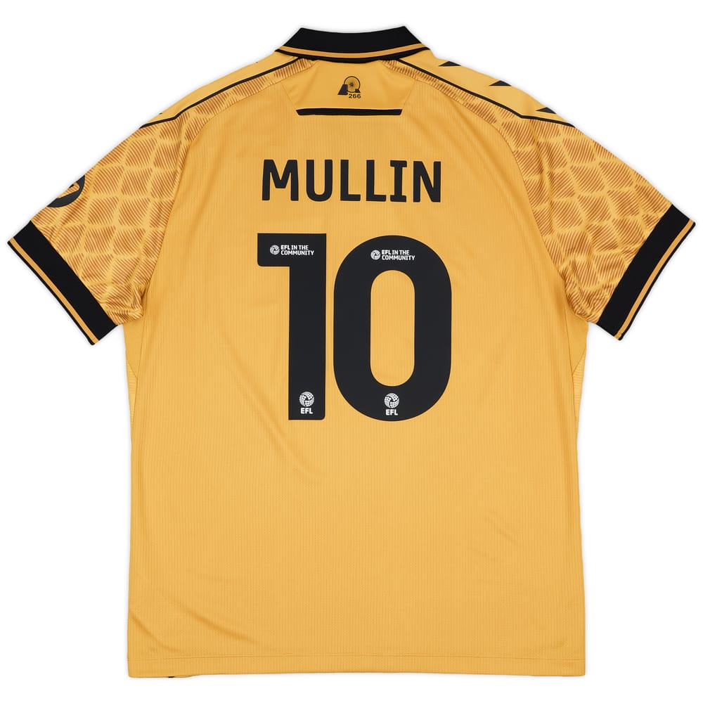 2024-25 Wrexham Third Shirt Mullin #10