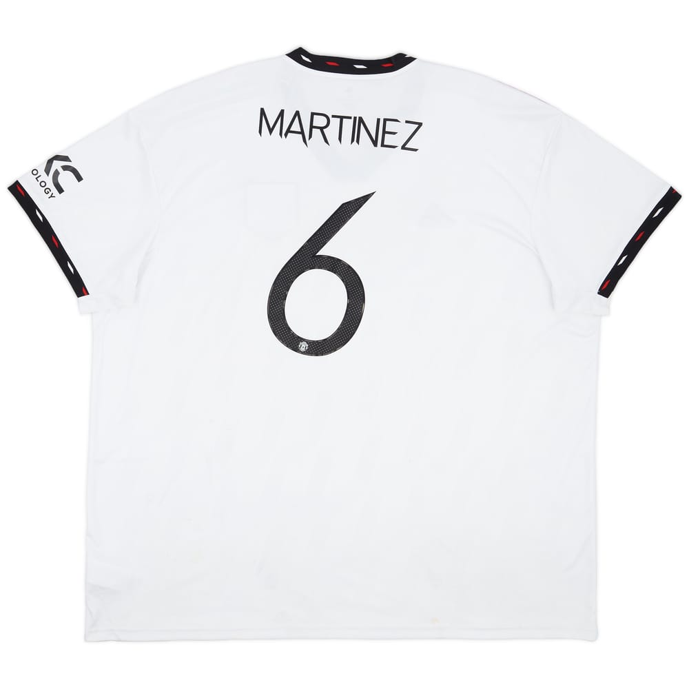 2022-23 Manchester United Away Shirt Martinez #6 (4XL)