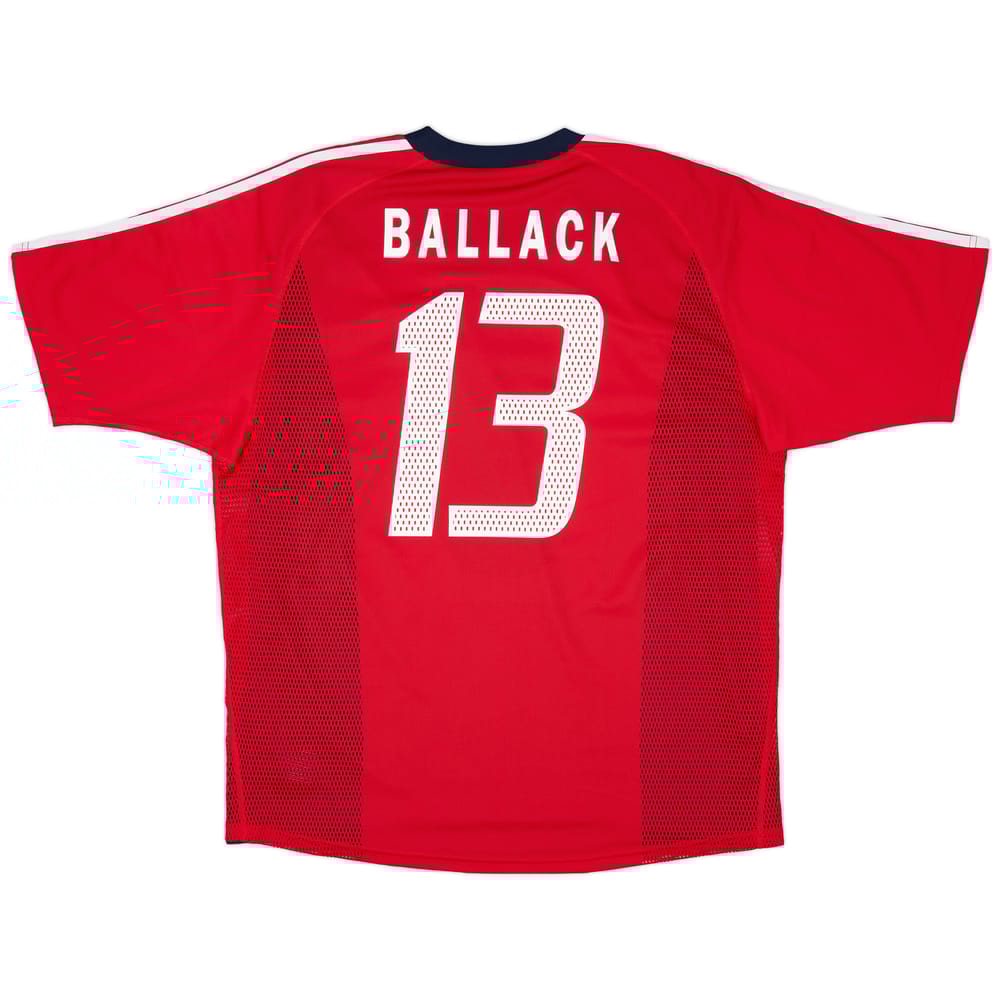 2002-03 Bayern Munich Player Issue CL Shirt Ballack #13 - 7/10 - (L)