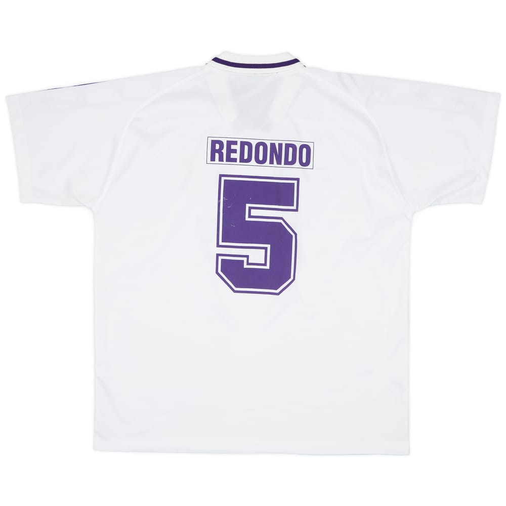 1994-96 Real Madrid Taquy Home Shirt Redondo #5 - 7/10 - (XXL)
