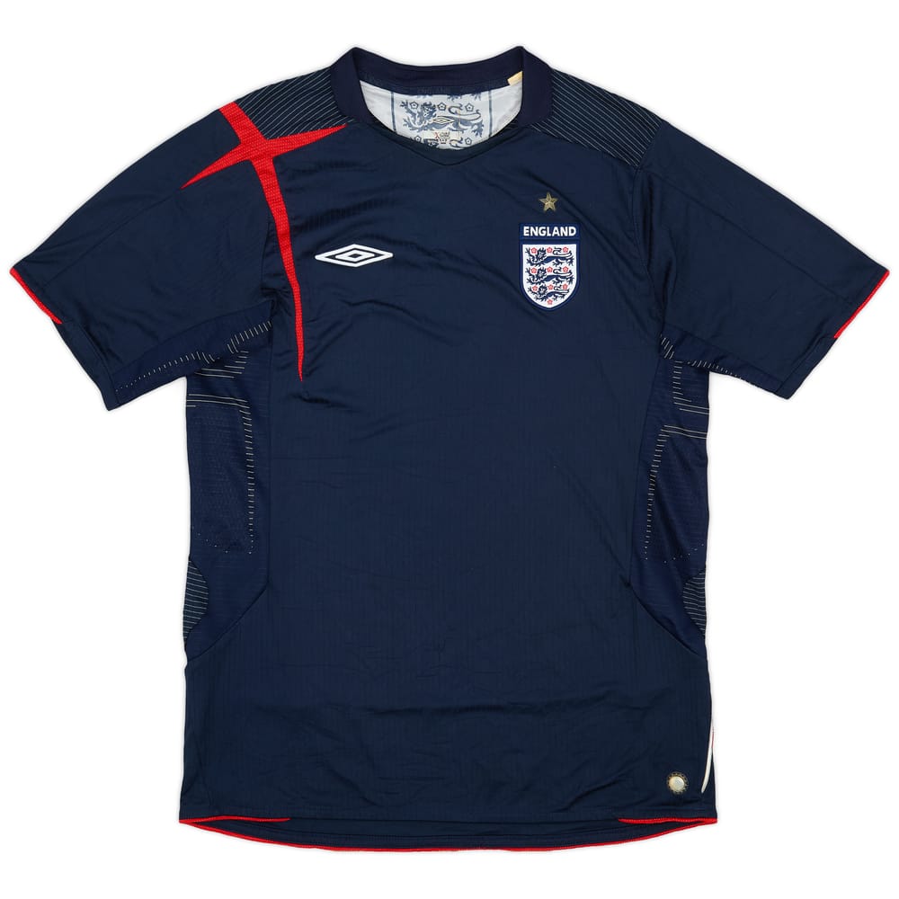 2005-06 England GK S/S Shirt - 7/10 - (M)