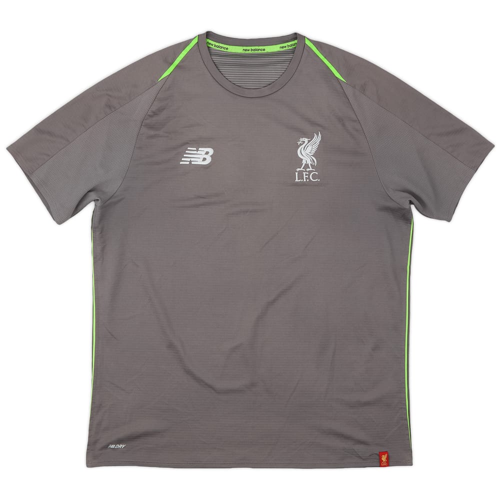 2018-19 Liverpool New Balance Training Shirt - 9/10 - (L)