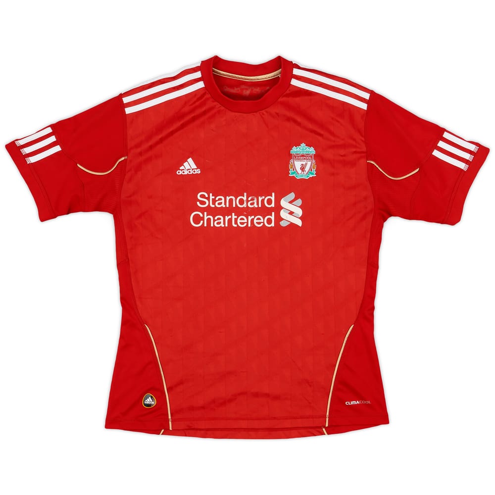 2010-12 Liverpool Home Shirt - 5/10 - (XL.Boys)