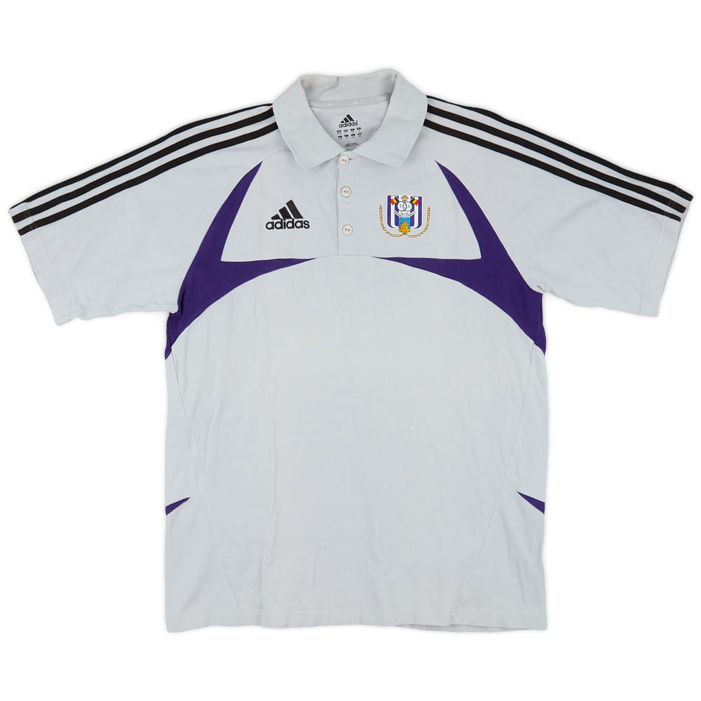 2007-08 Anderlecht adidas Polo Shirt - 9/10 - (S)