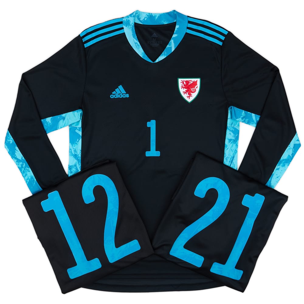 2020-21 Wales Player Issue GK Shirt # - 9/10 - (L)