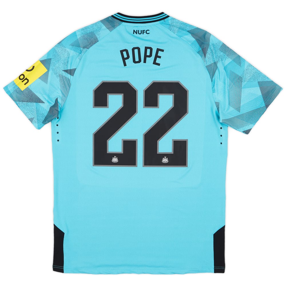 2023-24 Newcastle Authentic GK Away Shirt Pope #22