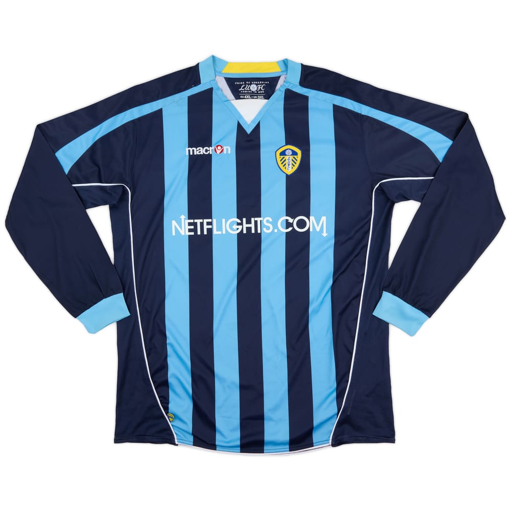 2008-09 Leeds United Away L/S Shirt - 6/10 - (3XL)