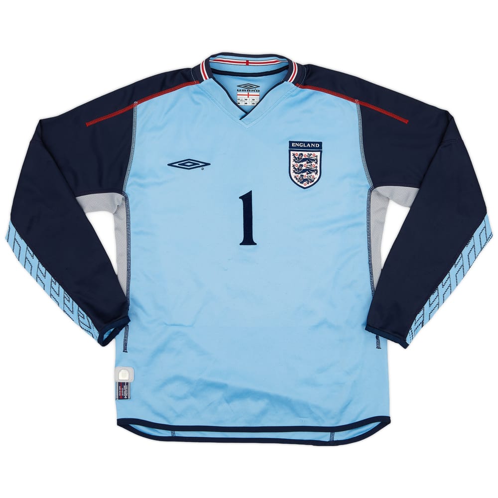 2002-03 England GK Shirt #1 - 7/10 - (S)