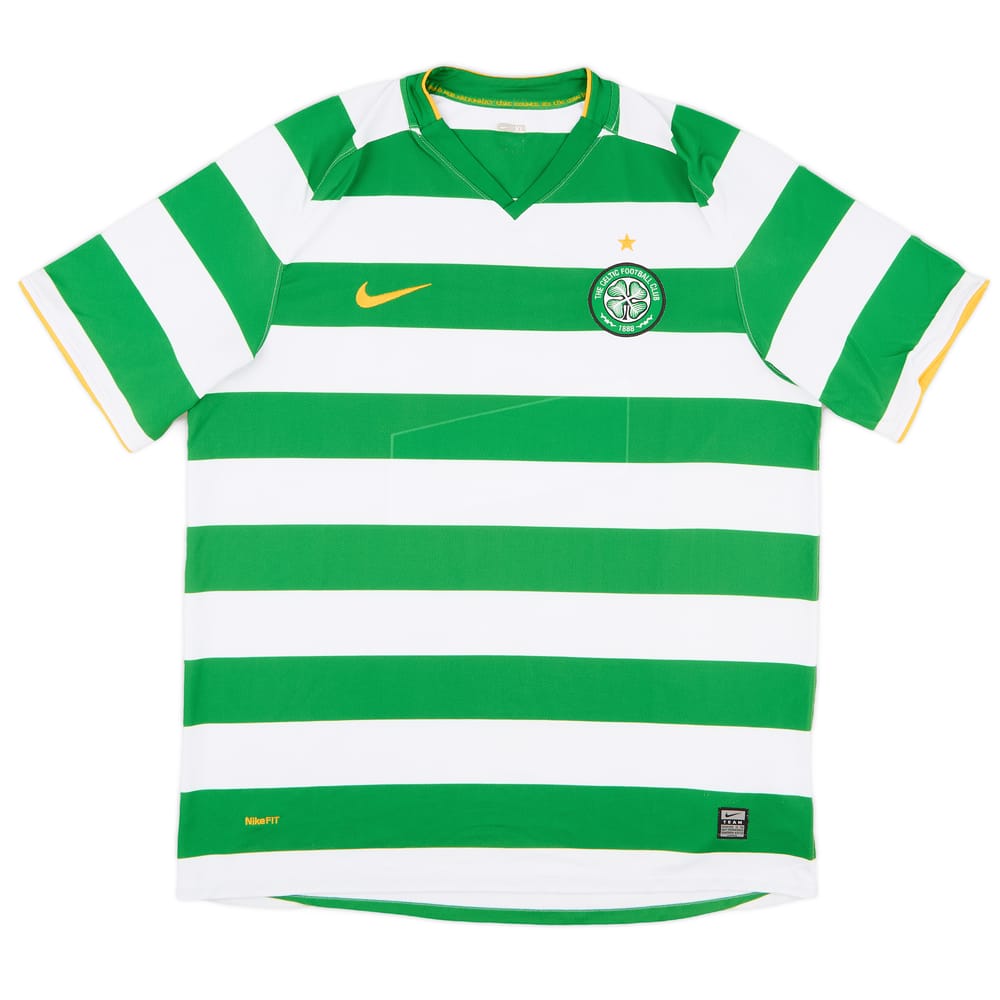 2008-10 Celtic Home Shirt - 4/10 - (XL)