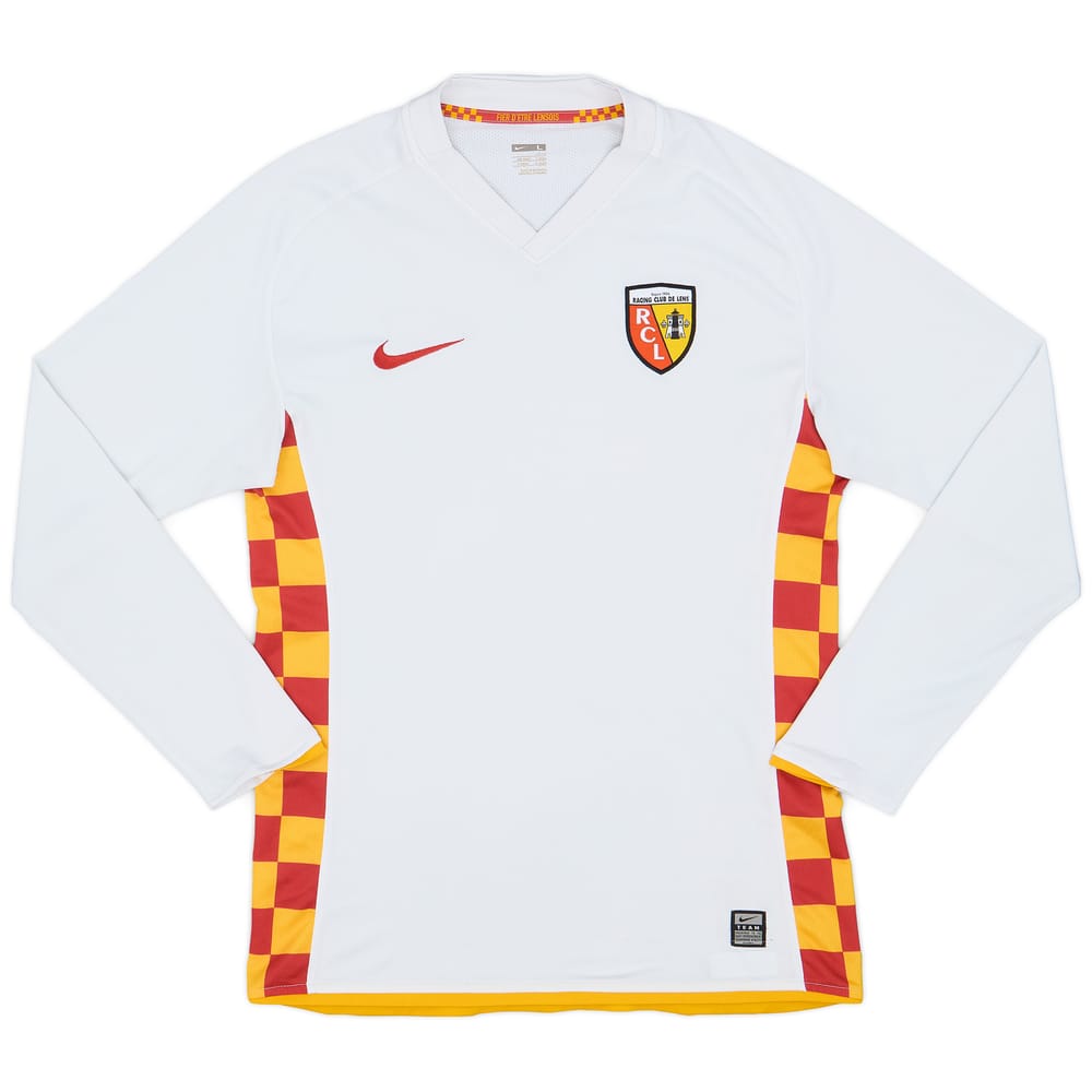 2008-09 Lens Player Issue Away L/S Shirt - 8/10 - (L)