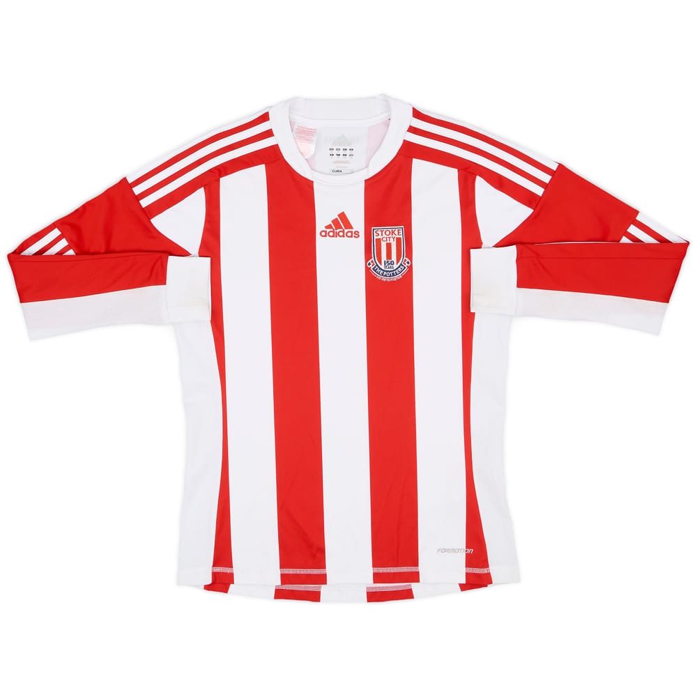 2012-13 Stoke '150 Years' Home L/S Shirt - 6/10 - (XS)