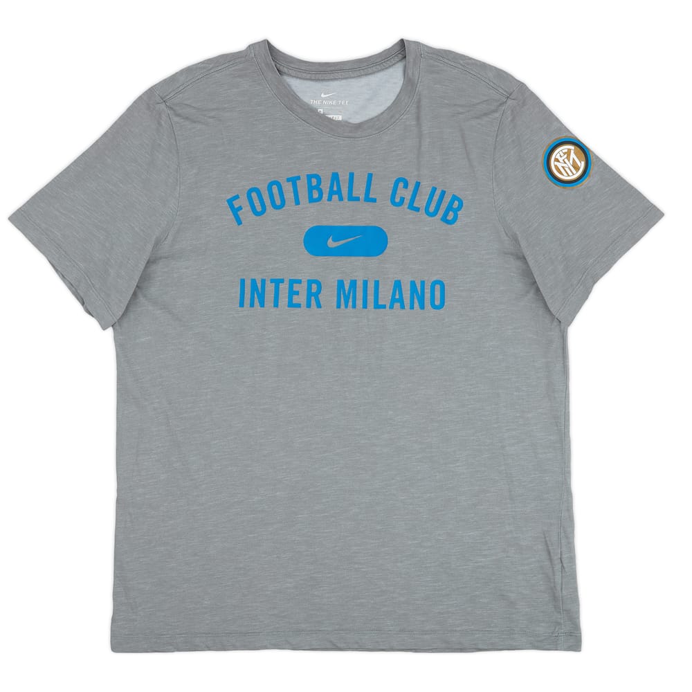 2019-20 Inter Milan Nike Graphic Tee - 9/10 - (XL)
