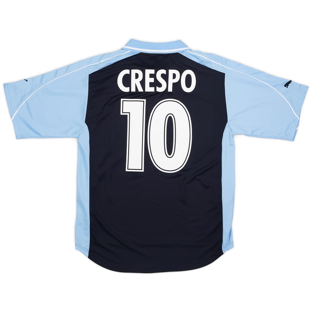 2001-02 Lazio European Away Shirt Crespo #10 (L)