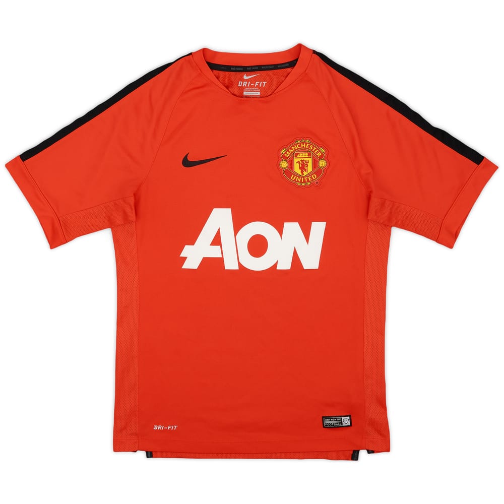 2014-15 Manchester United NIke Training Shirt - 8/10 - (S)