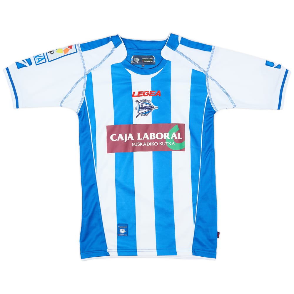 2009-10 Alaves Home Shirt - 8/10 - (M)