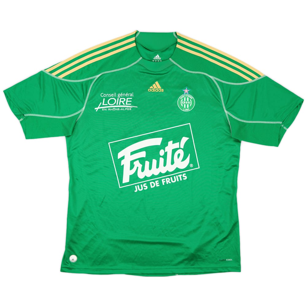 2009-10 Saint Etienne Home Shirt - 9/10 - (XL)