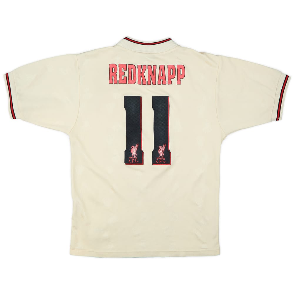 1996-97 Liverpool Away Shirt Redknapp #11 - 7/10 - (S)