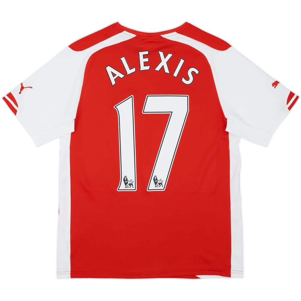 2014-15 Arsenal Home Shirt Alexis #7 - 8/10 - (S)