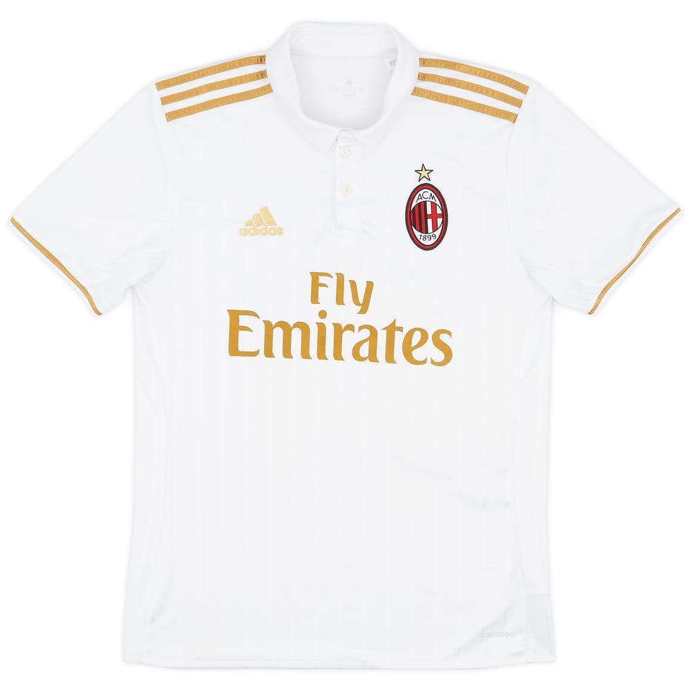 2016-17 AC Milan Away Shirt - 7/10 - (M)