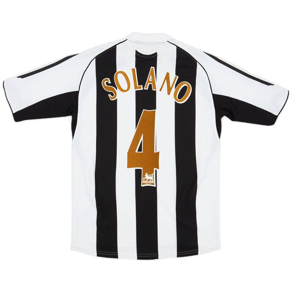 2005-07 Newcastle Home Shirt Solano #4 - 7/10 - (S)