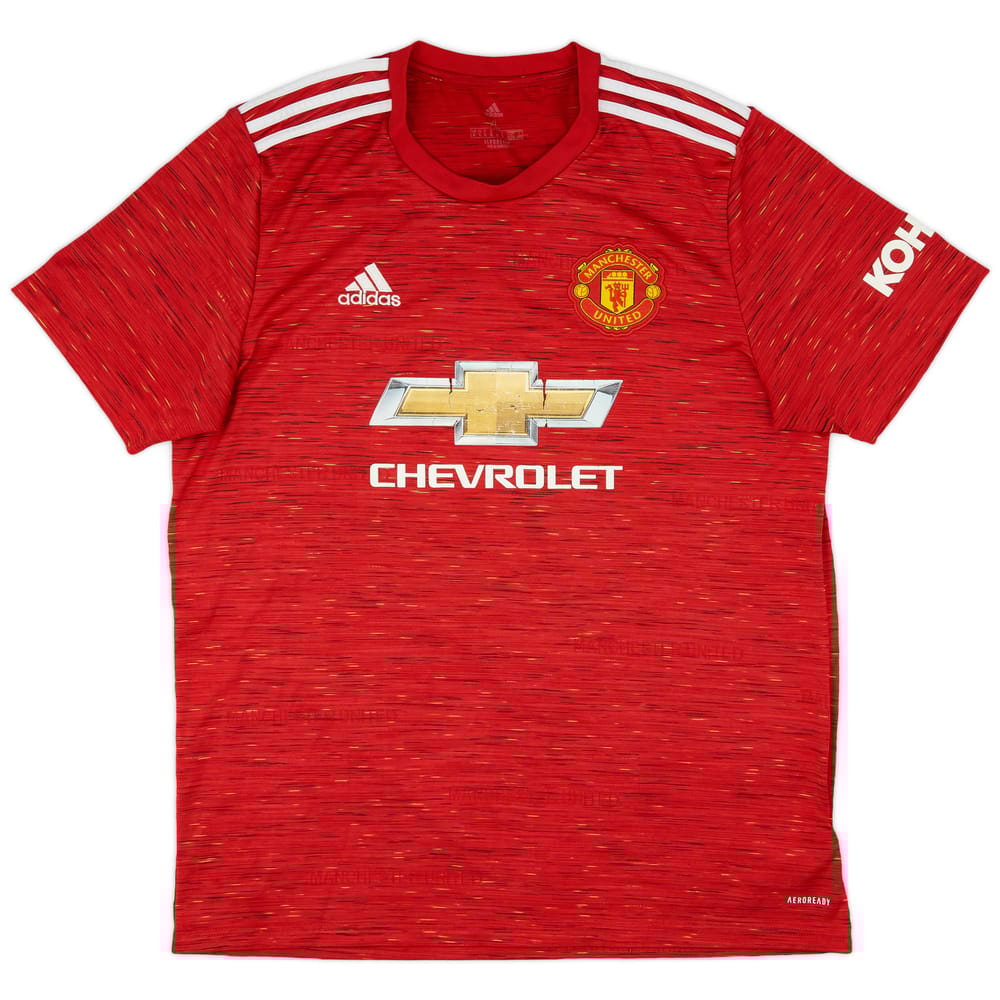 2020-21 Manchester United Home Shirt - 5/10 - (XL)