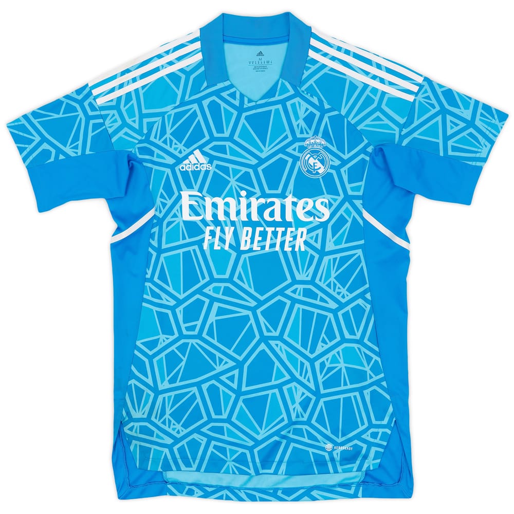2021-22 Real Madrid GK S/S Shirt - 10/10 - (M)