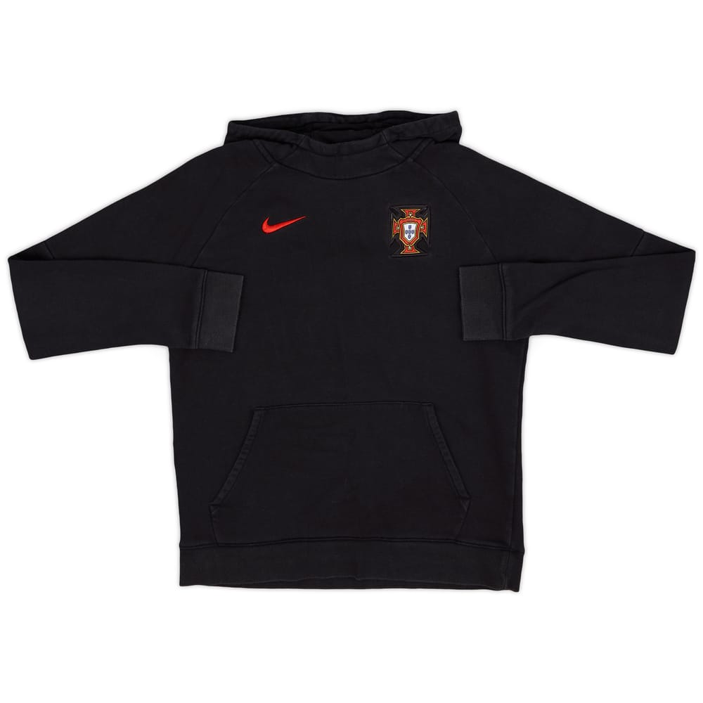 2020-21 Portugal Nike Hooded Sweat Top - 9/10 - (XL.Boys)