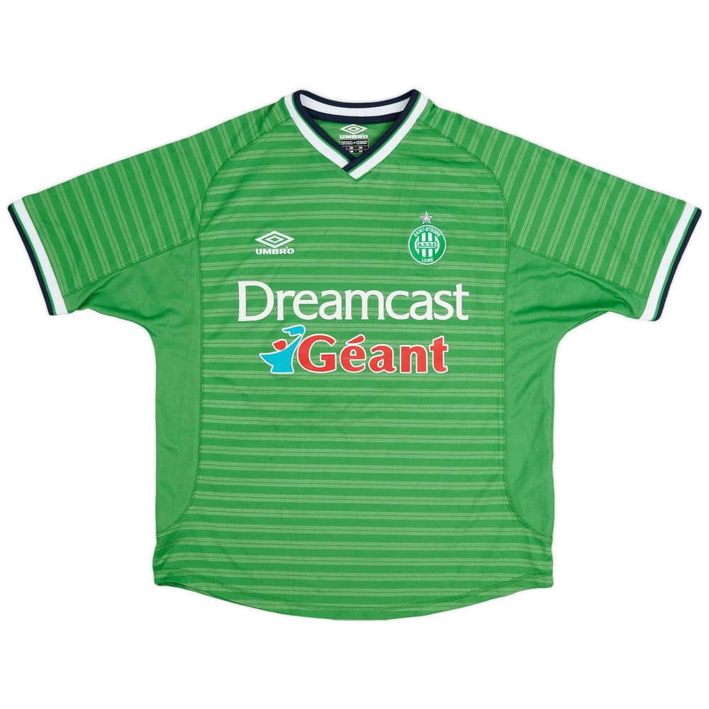 2000-01 Saint Etienne Home Shirt - 8/10 - (L)