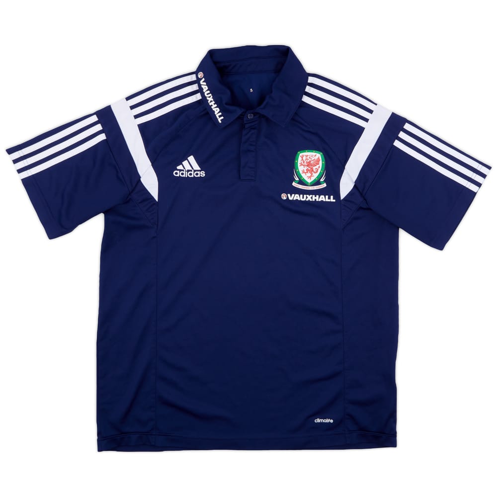 2013-14 Wales adidas Travel Polo - 7/10 - (S)