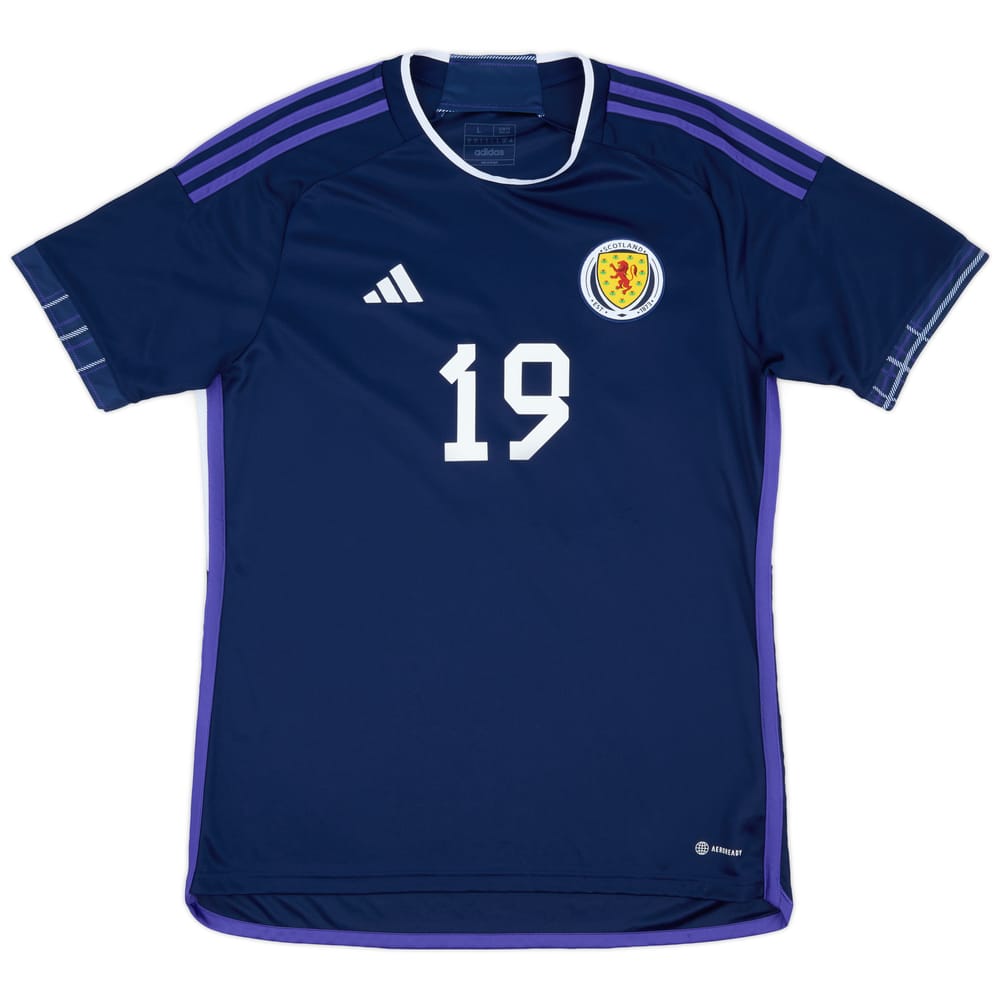 2022-23 Scotland Home Shirt # - 8/10