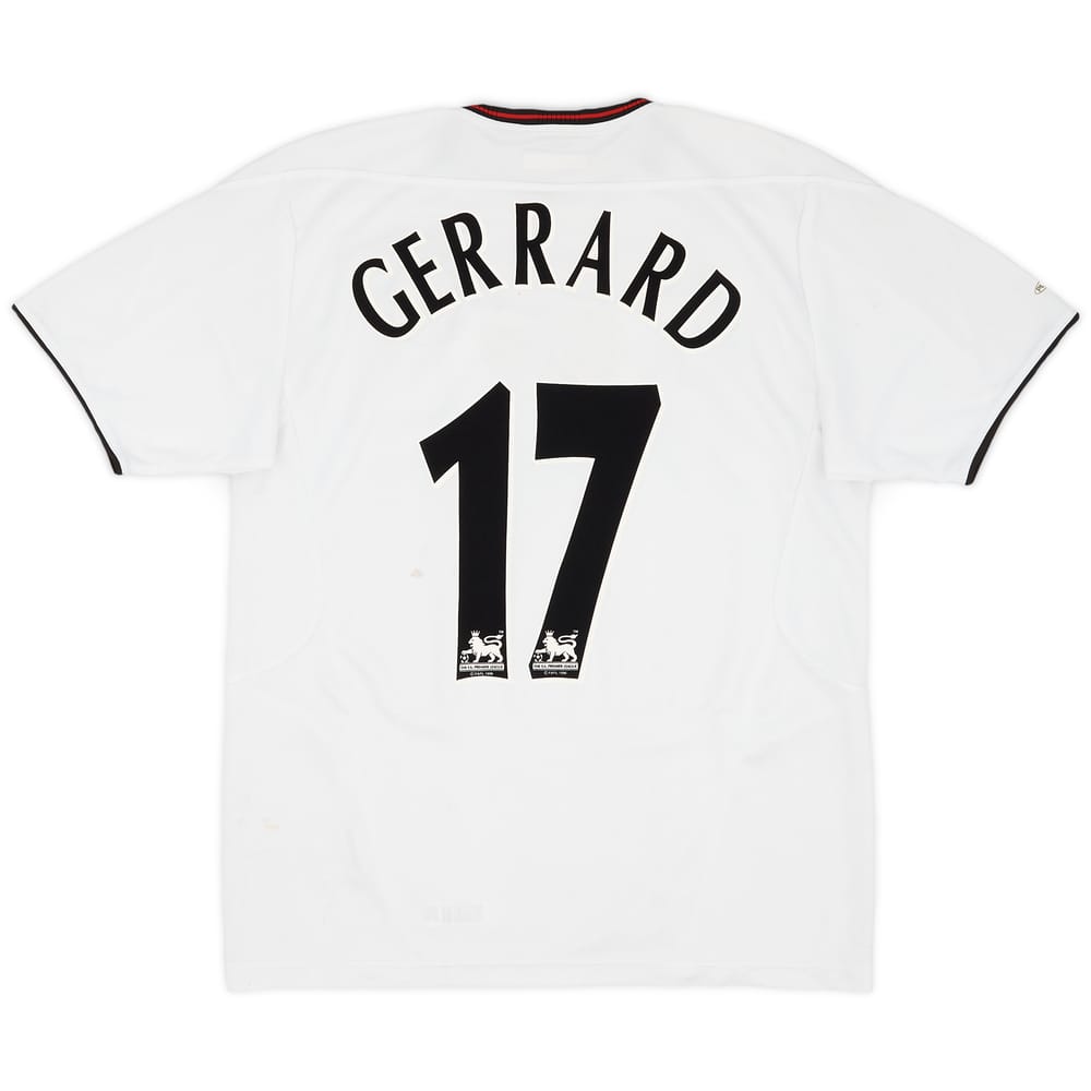 2003-04 Liverpool Away Shirt Gerrard #17 - 5/10 - (M)