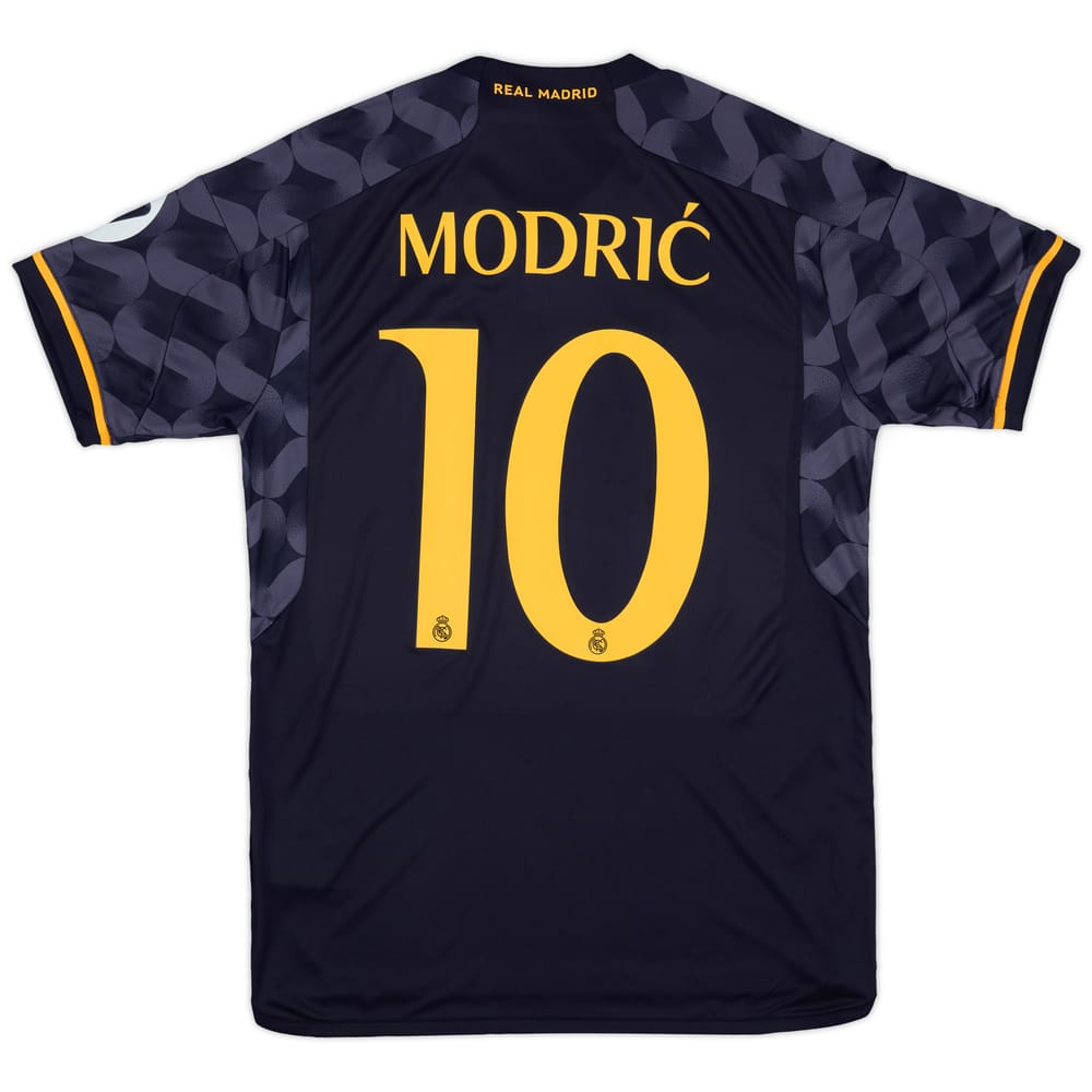 2023-24 Real Madrid Away CL Shirt Modric #10 - 9/10 - (M)