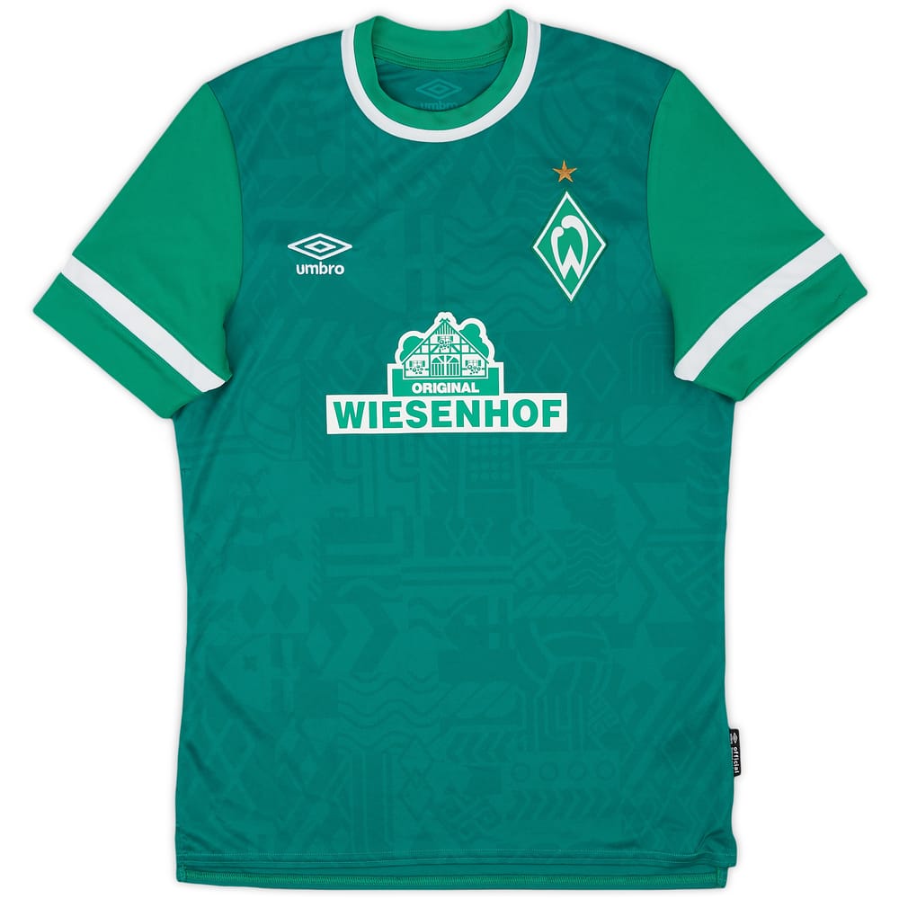 2021-22 Werder Bremen Home Shirt - 9/10 - (S)
