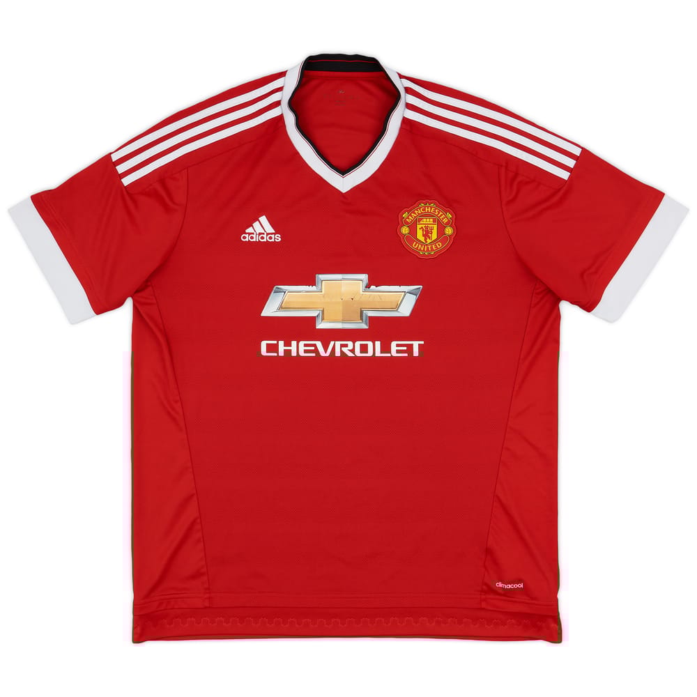 2015-16 Manchester United Home Shirt - 5/10 - (XL)